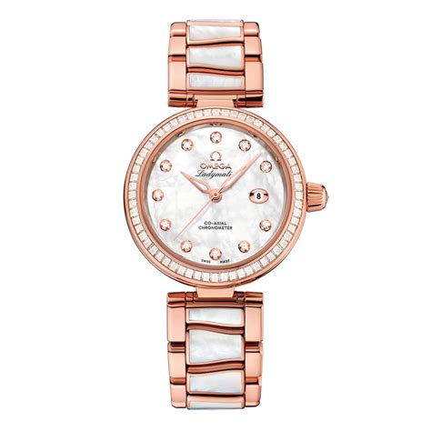 omega de ville ladymatic co-axial chronometer ladies automatic watch|Omega De Ville ladymatic watch.